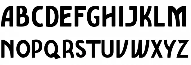 Amro Sans Bold Font UPPERCASE