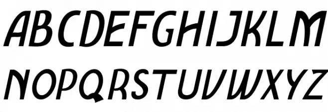 Amro Sans Italic Caratteri MAIUSCOLE