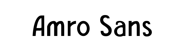 Amro Sans  les polices de caractères gratuit tlcharger