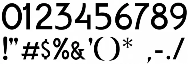 Amro Sans Font OTHER CHARS