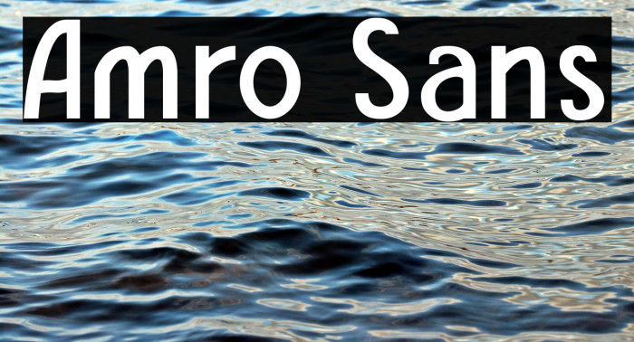Amro Sans Example 1