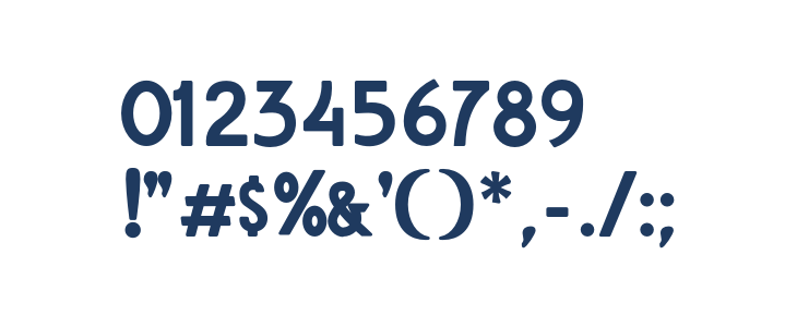 AmroSans-Bold Other Characters