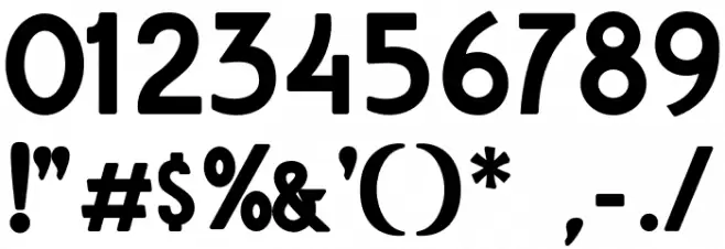 AmroSans-Bold Font OTHER CHARS