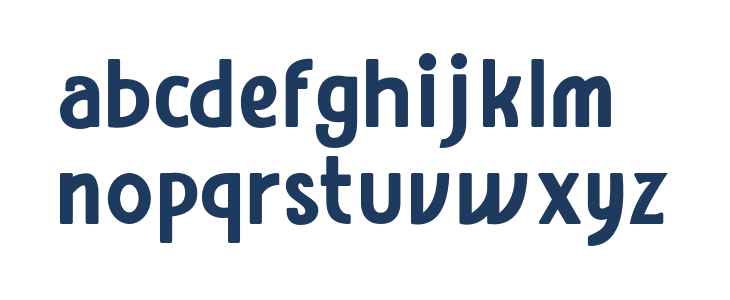 AmroSans-Bold Lowercase