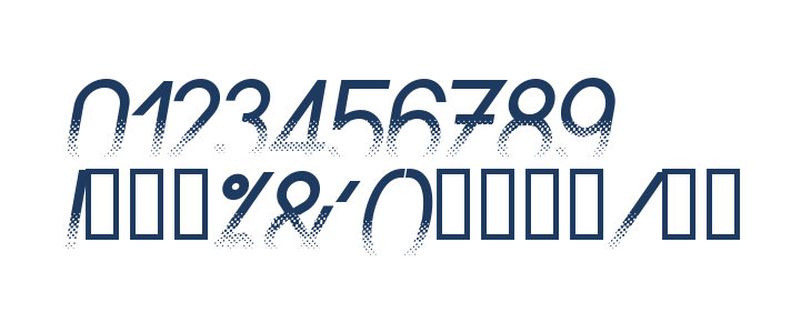 Ams Trame Italique Other Characters