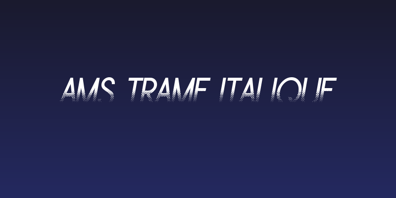 Ams Trame Italique Social Header