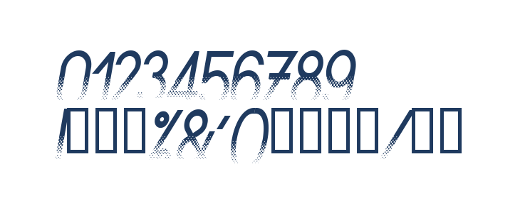 Ams Trame Narrow Italique Other Characters