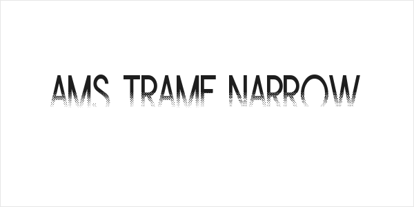 Ams Trame Narrow Logo