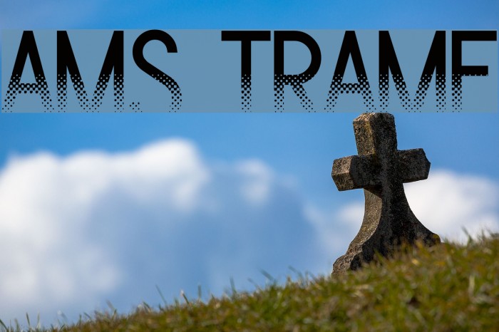 Ams Trame Font examples