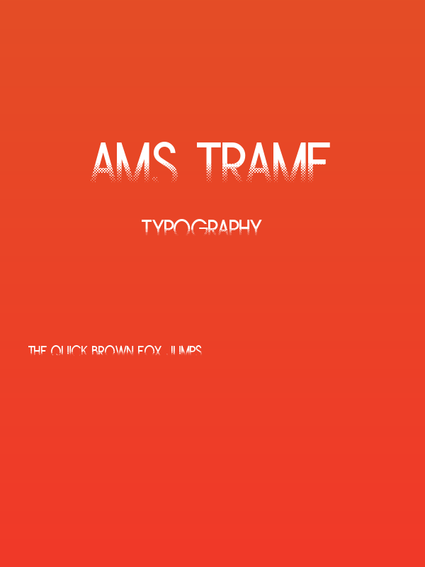 Ams Trame Poster