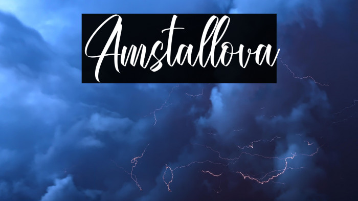 Amstallova Example 2