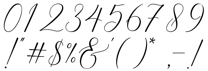 Amstella Font OTHER CHARS