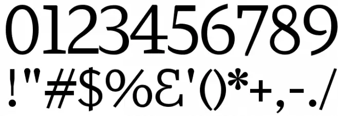 AmstelvarAlpha Default Шрифта ДРУГИЕ символов