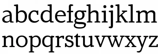 AmstelvarAlpha Default 字体 小写