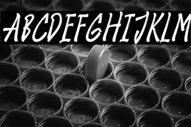 Amster Brush Italic Font examples