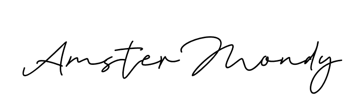 Amster Mondy  免费字体下载