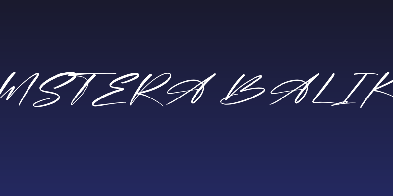 Amstera Balika Social Header