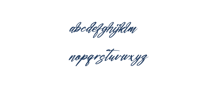 Amsterdam Billionaire Italic Lowercase