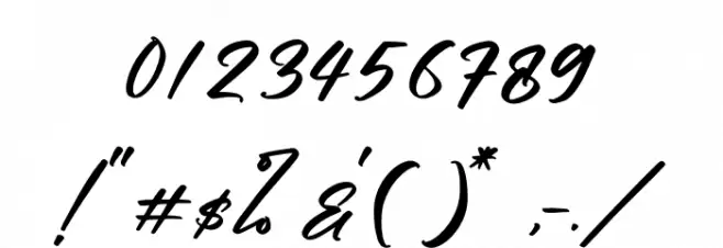 Amsterdam Billionaire Font OTHER CHARS