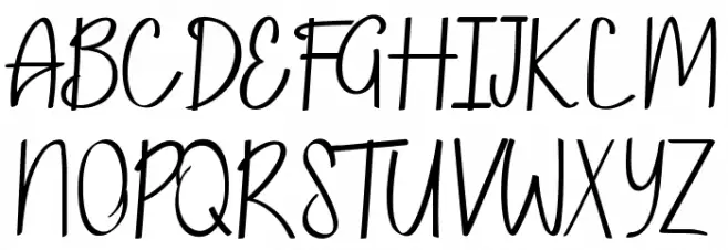 Amsterdam Bridge Schriftart Groß