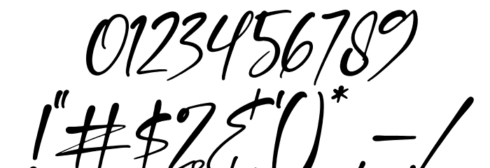 Amsterdam Bright Italic Font OTHER CHARS