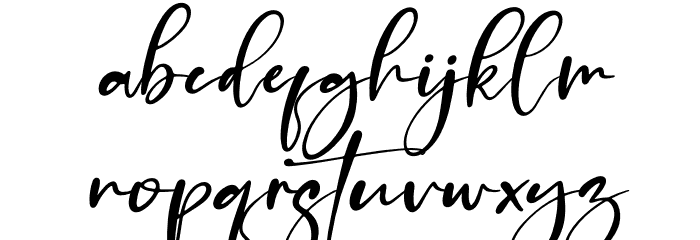 Amsterdam Bright Italic Font LOWERCASE