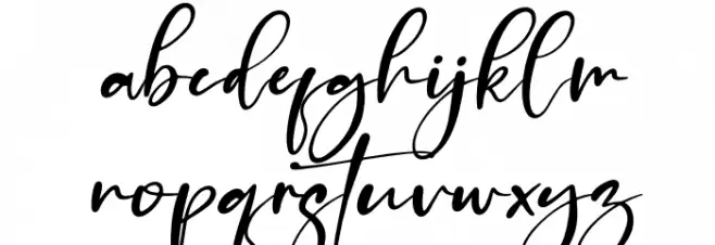 Amsterdam Bright Italic Font LOWERCASE
