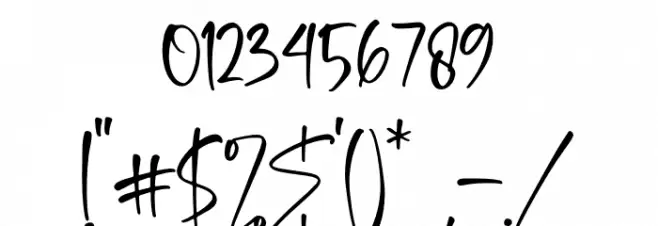 Amsterdam Bright Font OTHER CHARS