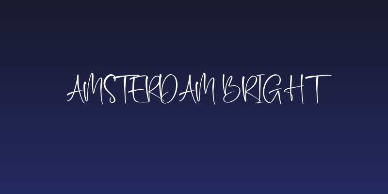 Amsterdam Bright Social Header