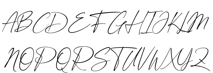 Amsterdam Handwriting Polices MAJUSCULES