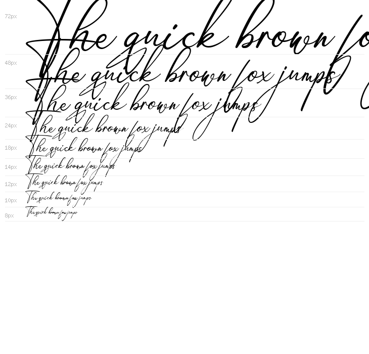 Amsterdam Handwriting Waterfall