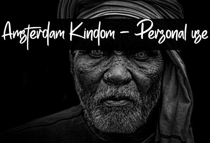 Amsterdam Kindom - Personal use Example 2