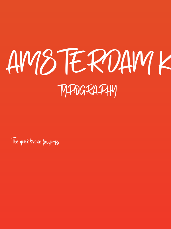 Amsterdam Kindom - Personal use Poster