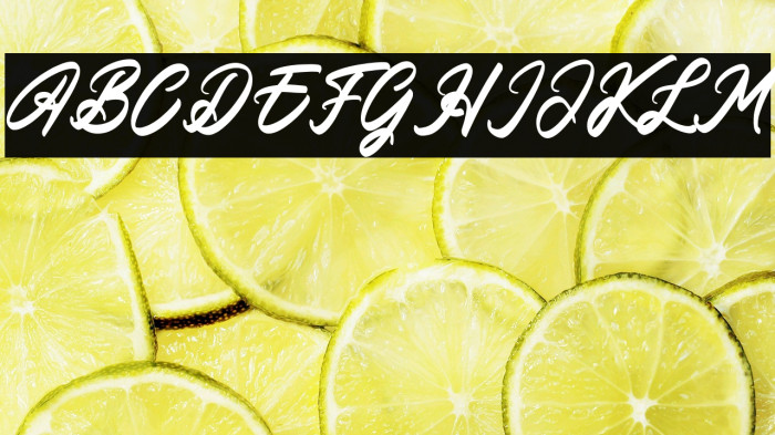 Amsterdam Lentteria Italic Example 3