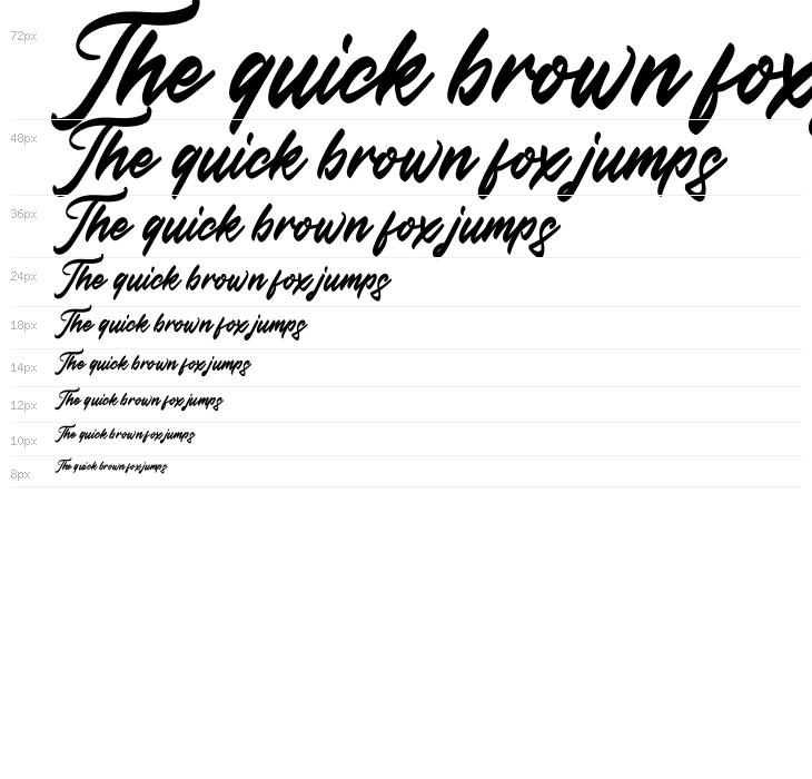 Amsterdam Lentteria Italic Waterfall