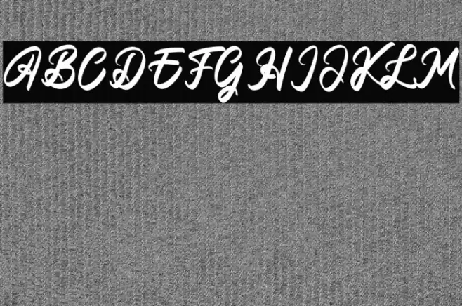 Amsterdam Lentteria Font examples