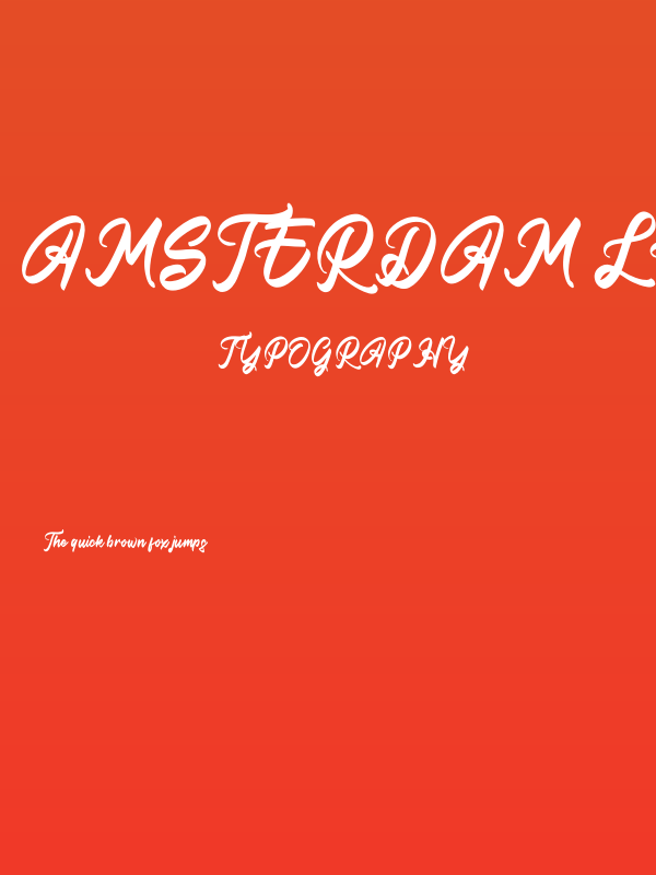 Amsterdam Lentteria Poster