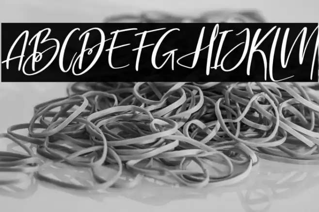 Amsterdam Listing Italic Font examples