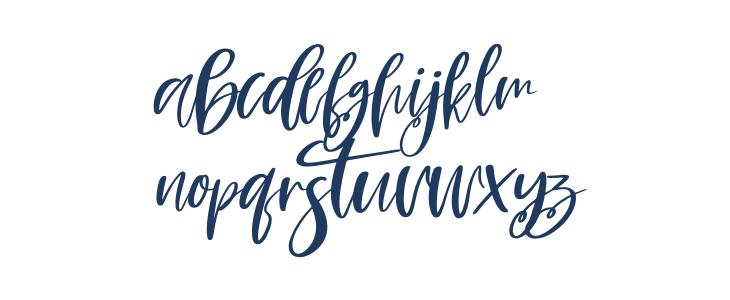 Amsterdam Listing Italic Lowercase