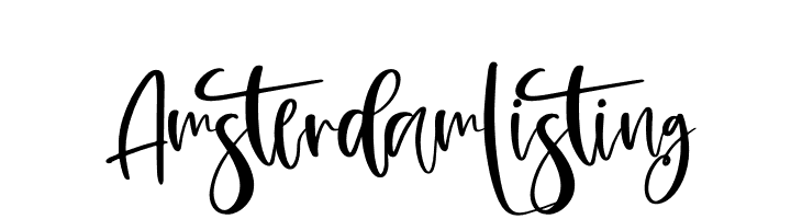 Amsterdam Listing  Descarca Fonturi Gratis