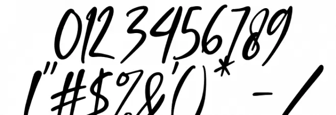 Amsterdam Morning Italic Font OTHER CHARS