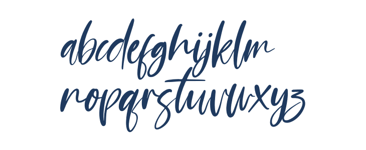 Amsterdam Morning Italic Lowercase