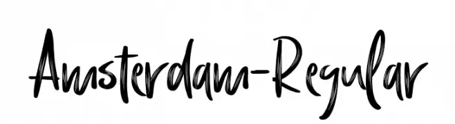Amsterdam-Regular  Скачать бесплатные шрифты