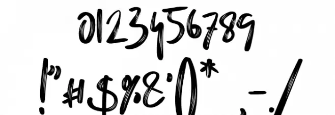 Amsterdam-Regular Font OTHER CHARS