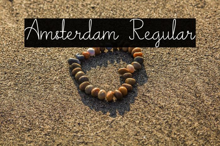 Amsterdam Regular Example 3