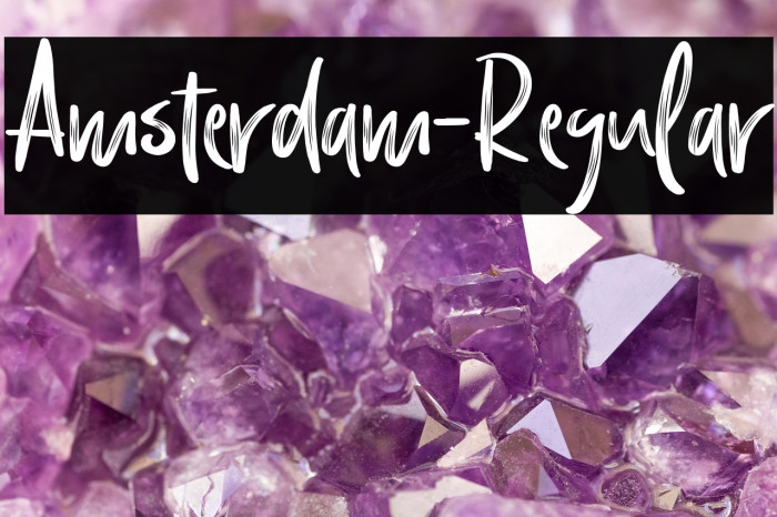 Amsterdam-Regular Example 3