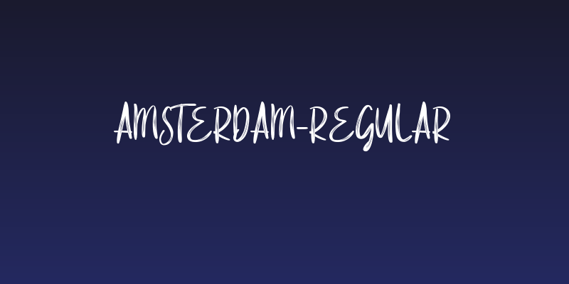 Amsterdam-Regular Social Header