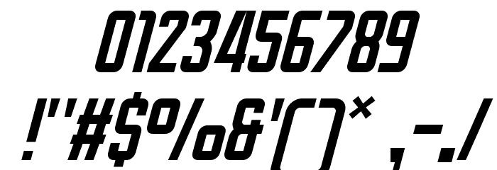 Amsterdam Signature Duo Italic フォント その他の文字