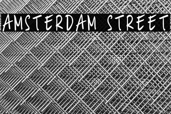 Amsterdam Street Example 1