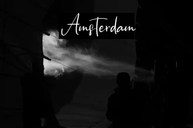 Amsterdam Font examples